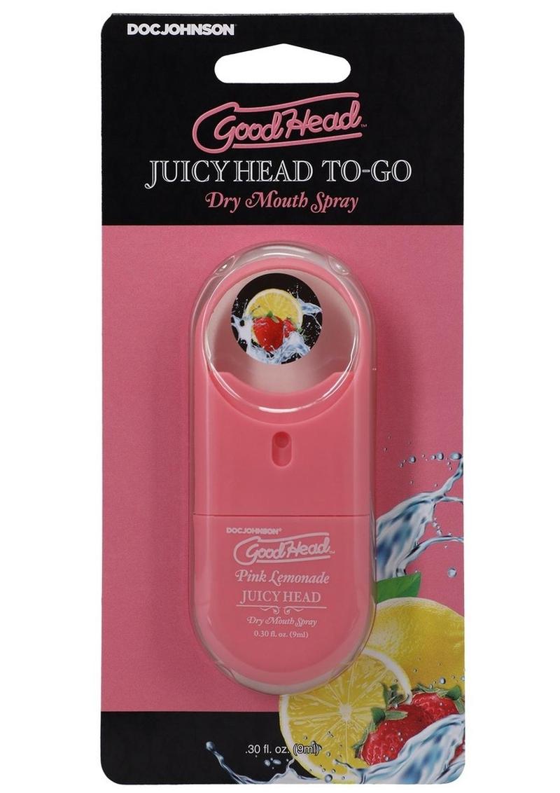 Goodhead Juicy Head Dry Mouth Spray To-Go Pink Lemonade - .30oz