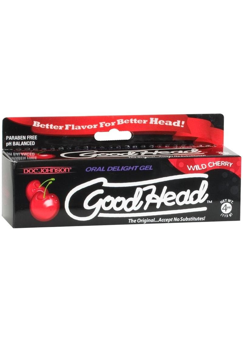 Goodhead Oral Delight Gel Wild Flavored Cherry - 4oz