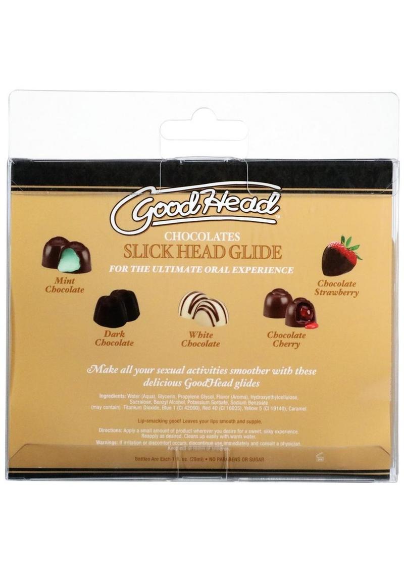 Goodhead Slick Head Glide Chocolates - 1oz - 5 Pack