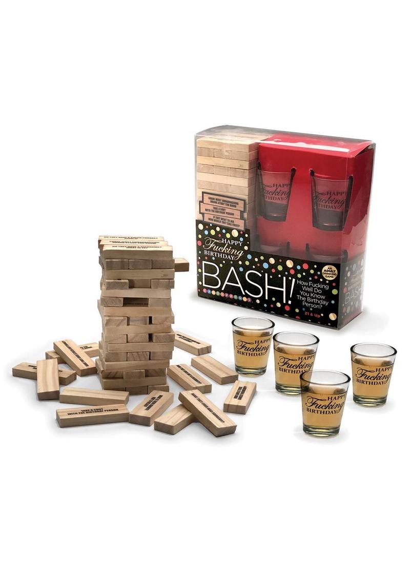 Happy F'n Birthday Bash Drinking Game