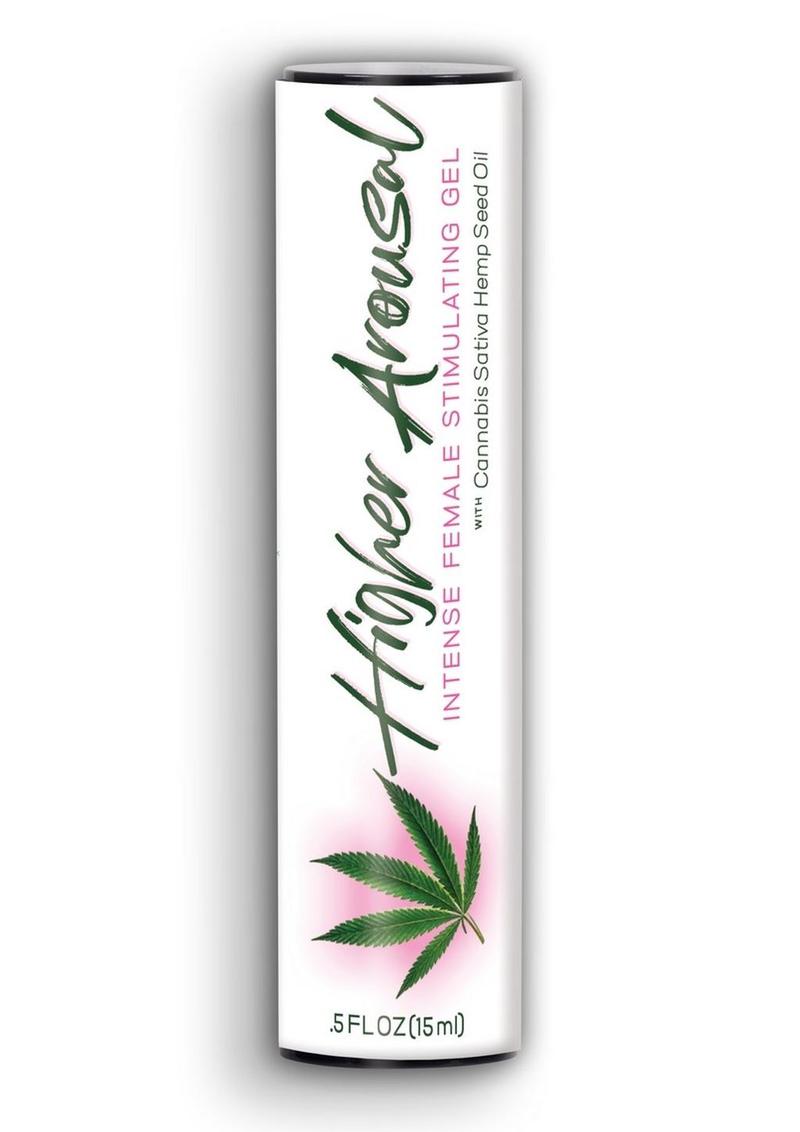 Higher Arousal Female Stimulating Gel with Hemp .5oz Bottle