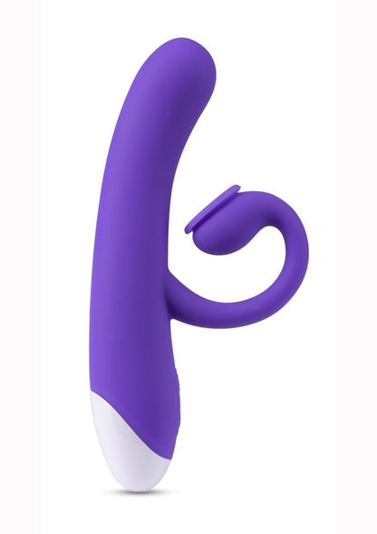 Hop Oh Bunny Rabbit Vibrator - Midnight/Purple