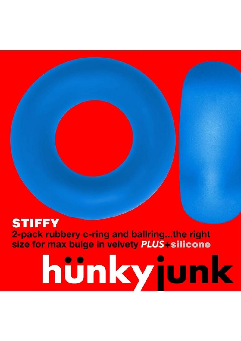 Hunkyjunk Stiffy Bulge Silicone Cock Rings