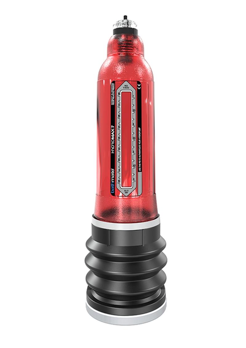 Hydromax7 Penis Pump - Red