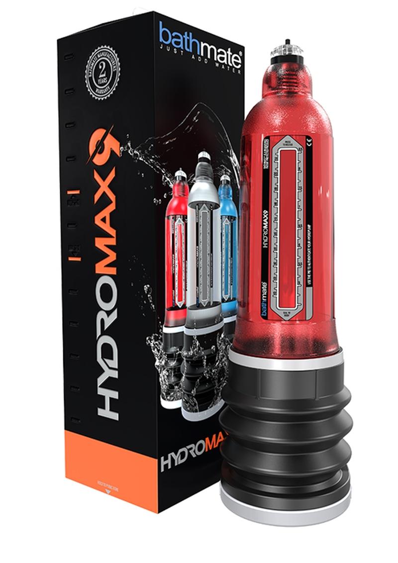 Hydromax9 Penis Pump - Red