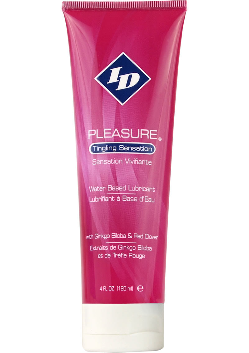 Id Pleasure Water Based Tingling Lubricant - 4oz