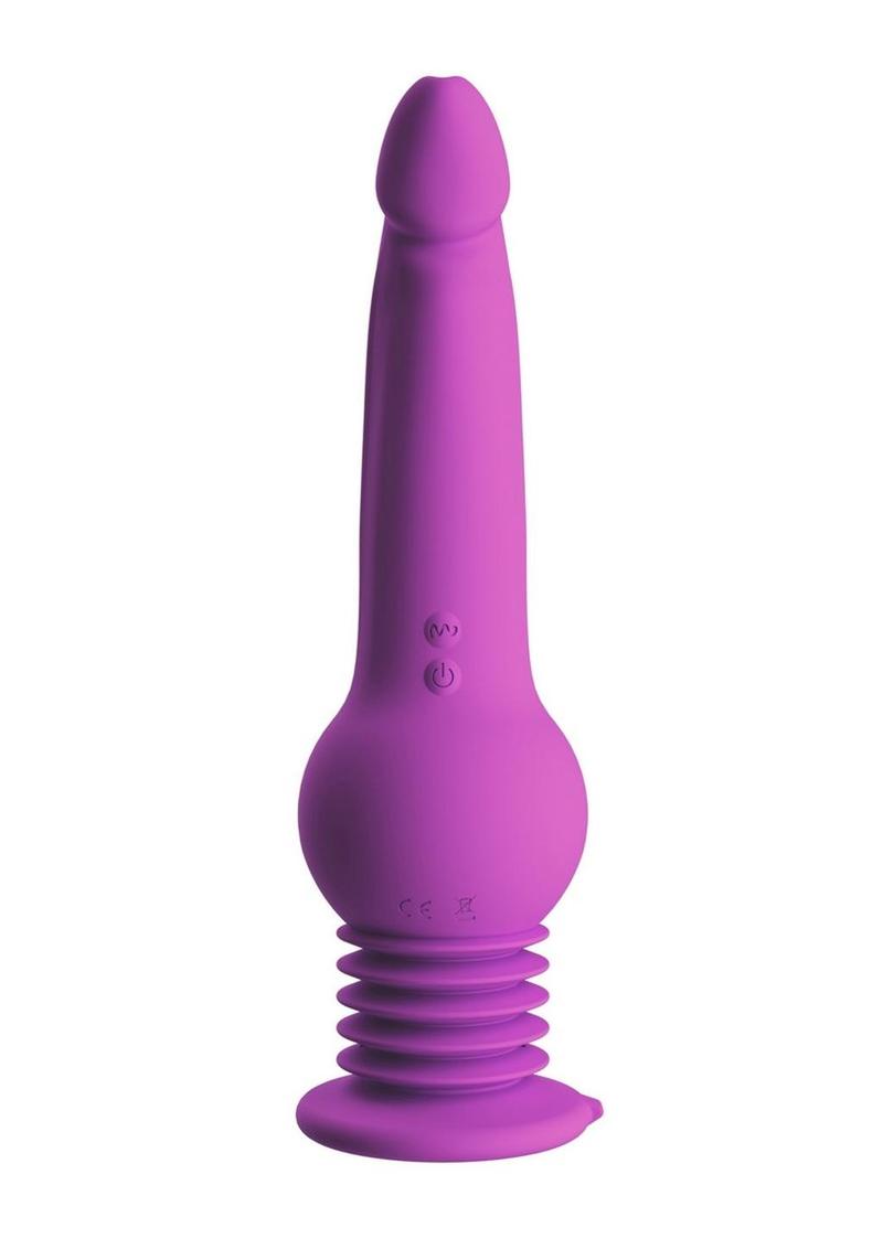 Impressions New York Rechargeable Silicone Gyro-Quake Dildo