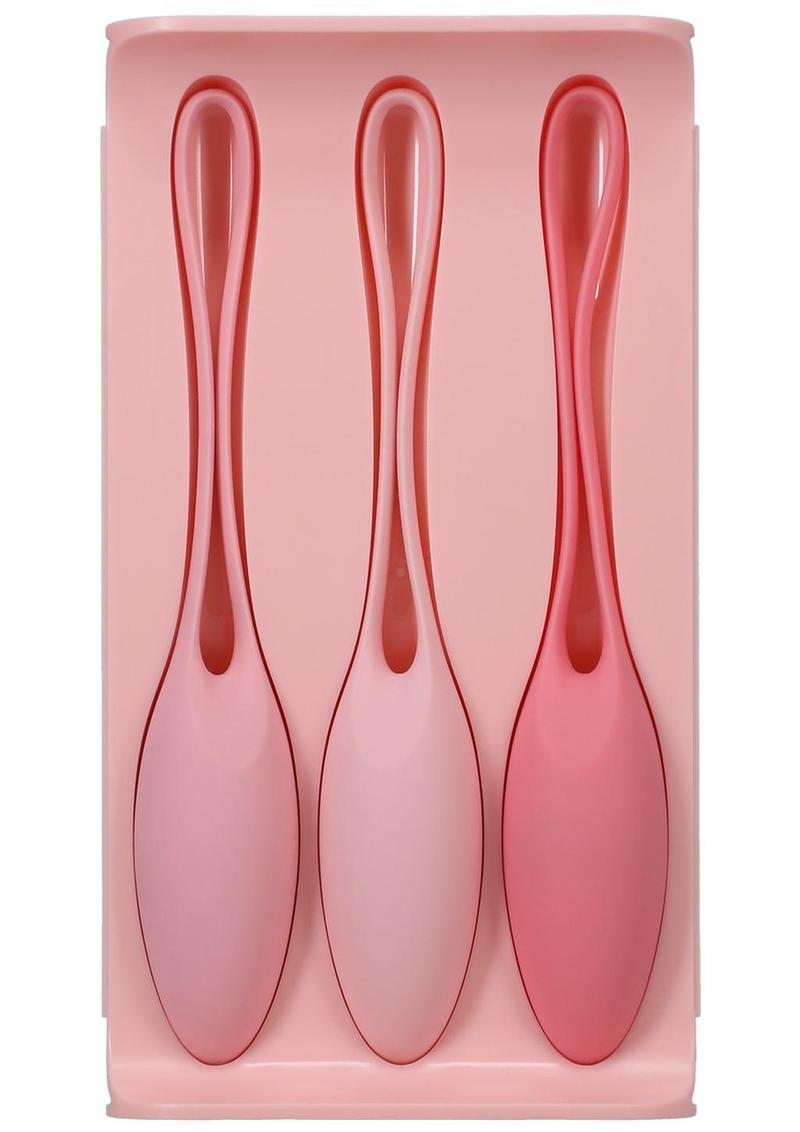 In A Bag Kegel Trainer Kit - Pink - Set Of 3