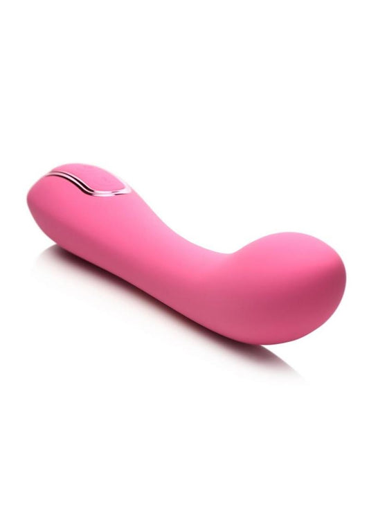 Inmi Extreme-G Inflating G-Spot Rechargeable Silicone Vibrator - Pink