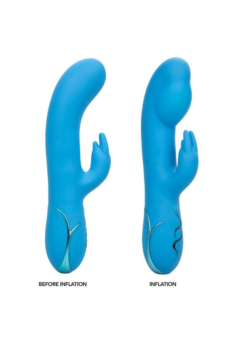 Insatiable G Inflatable G-Bunny Silicone Rechargeable Vibrator