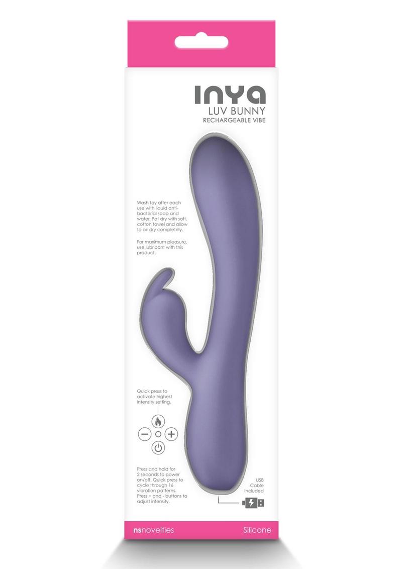 Inya Love Bunny Rechargeable Silicone Rabbit Vibrator