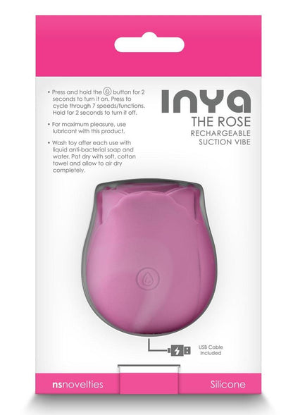 Inya The Rose Rechargeable Silicone Clitoral Stimulator