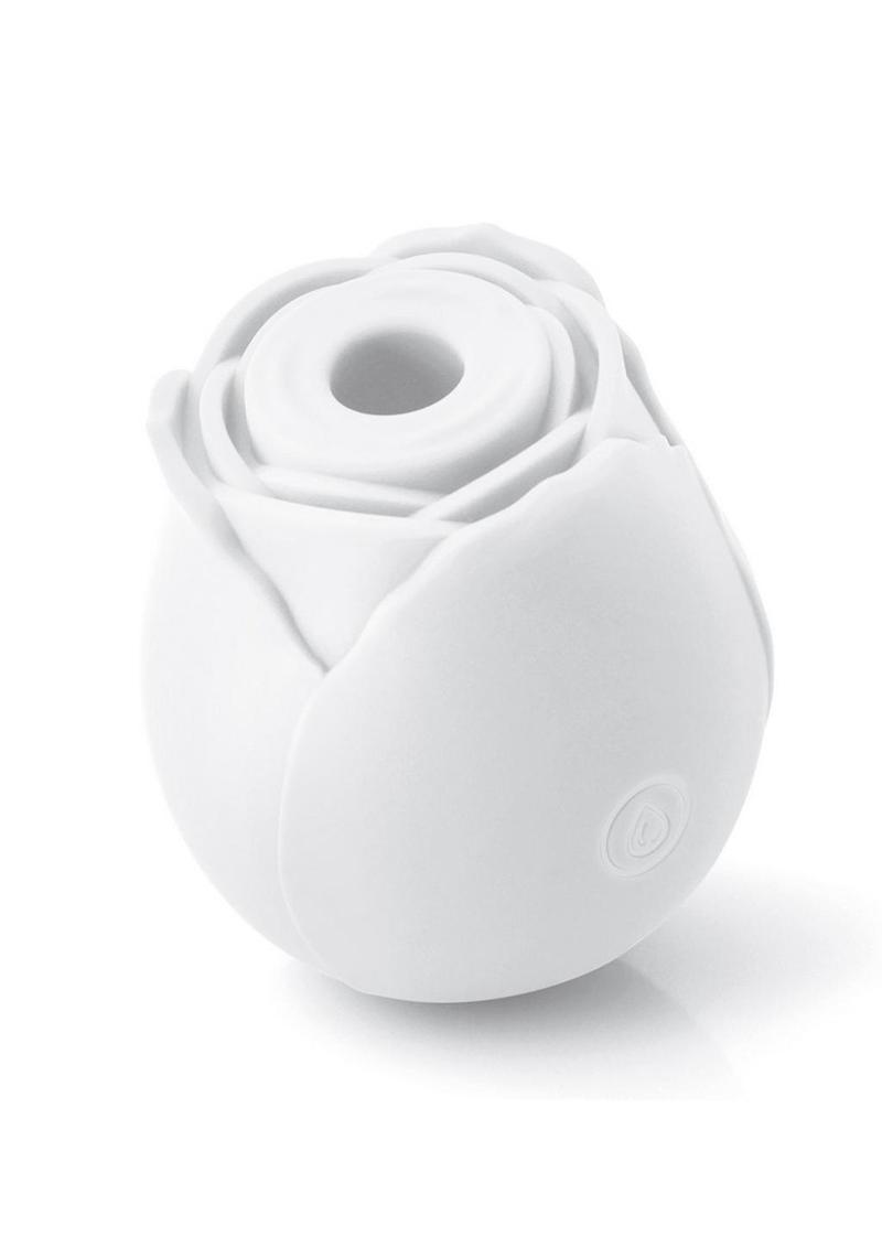 Inya The Rose Silicone Rechargeable Clitoral Stimulator - White