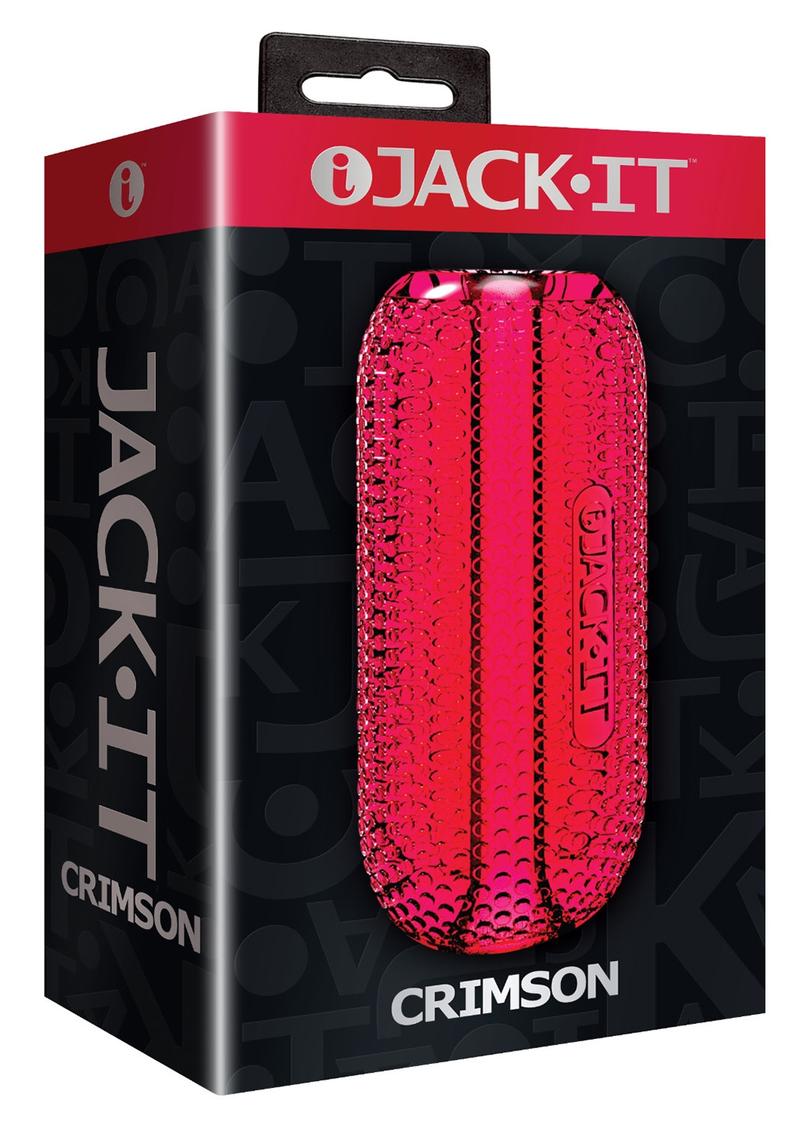 Jack-It Stroker - Crimson - Red