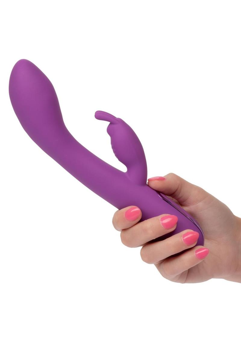 Jack Rabbit Elite Warming Rabbit Rechargeable Silicone Vibrator with Clitoral Stimulator