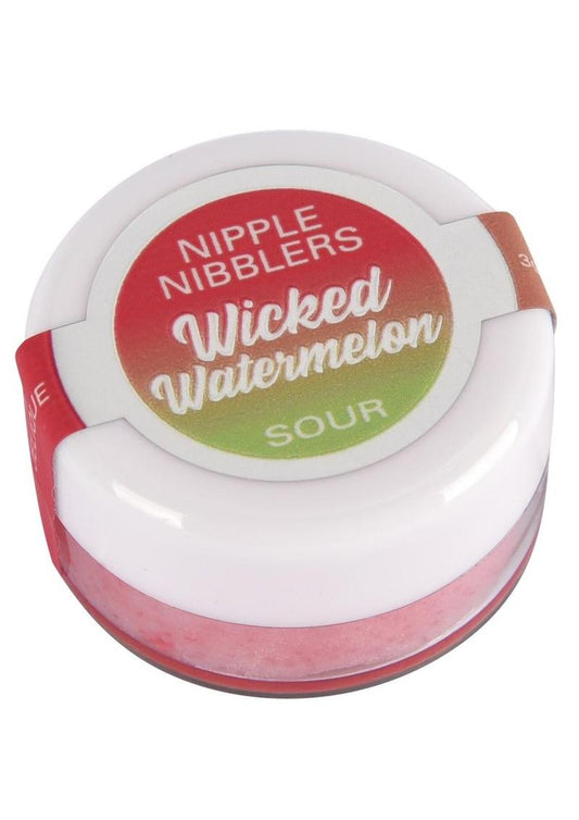 Jelique Nipple Nibblers Sour Tingle Balm Wicked Watermelon 3 Gm. 1 Pc.