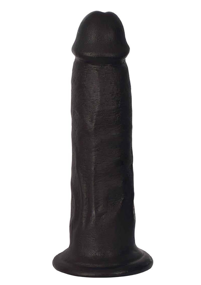 Jock Realistic Dildo - Black - 7in