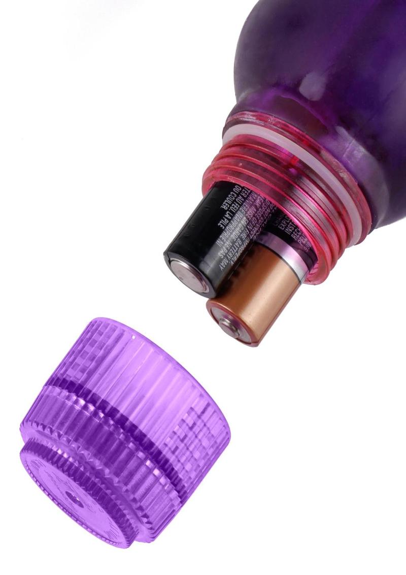 Juicy Jewels Orchid Ecstasy Jelly Vibrator - Purple