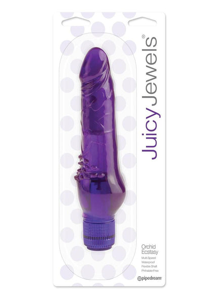 Juicy Jewels Orchid Ecstasy Jelly Vibrator - Purple