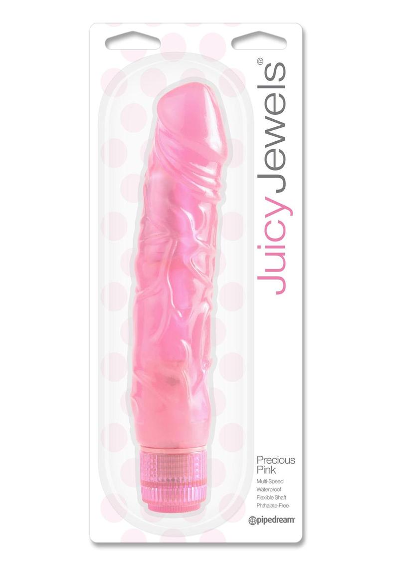 Juicy Jewels Precious Pink Vibrator - Pink