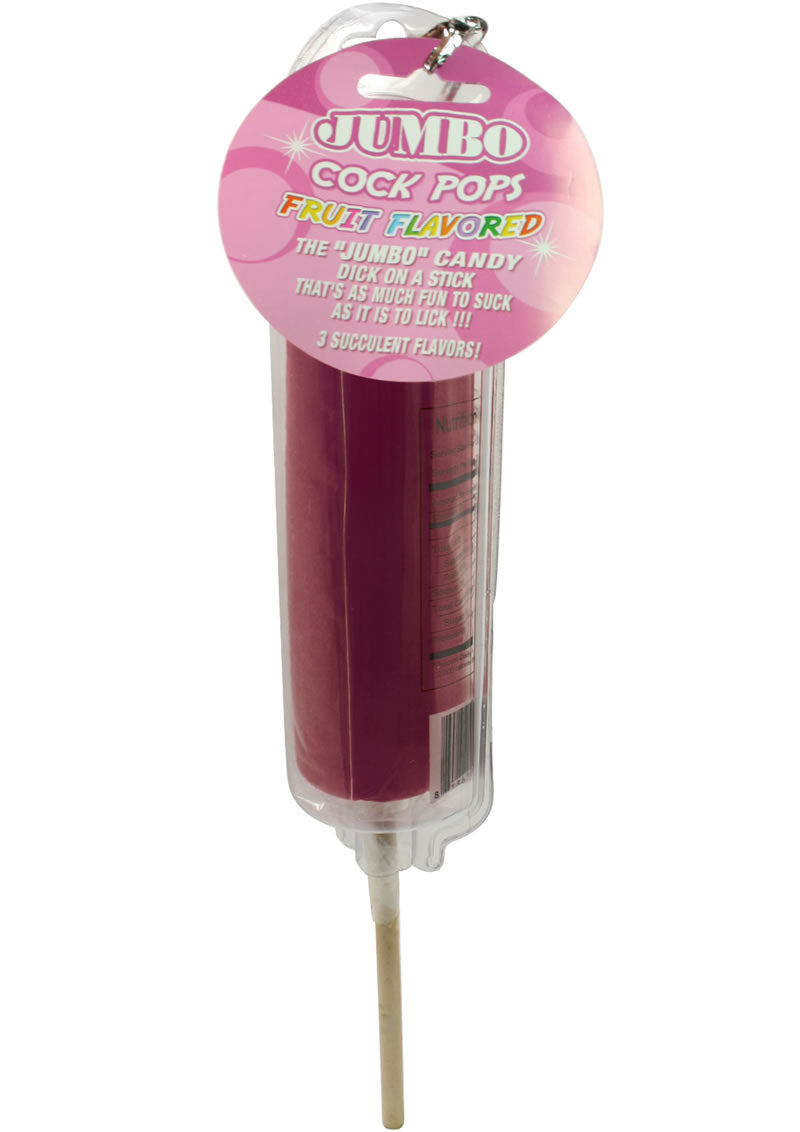 Jumbo Cock Fruit Pop Cherry - Purple