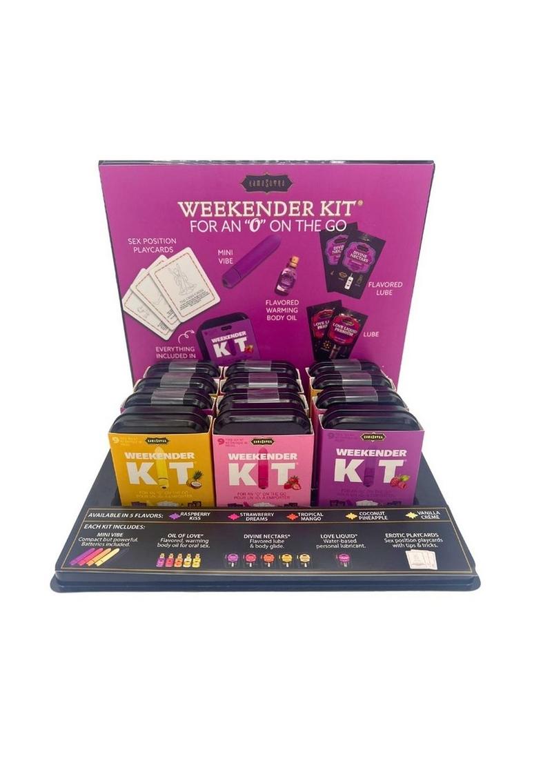 Kama Sutra Weekender Vibe Kit Prepack - Display