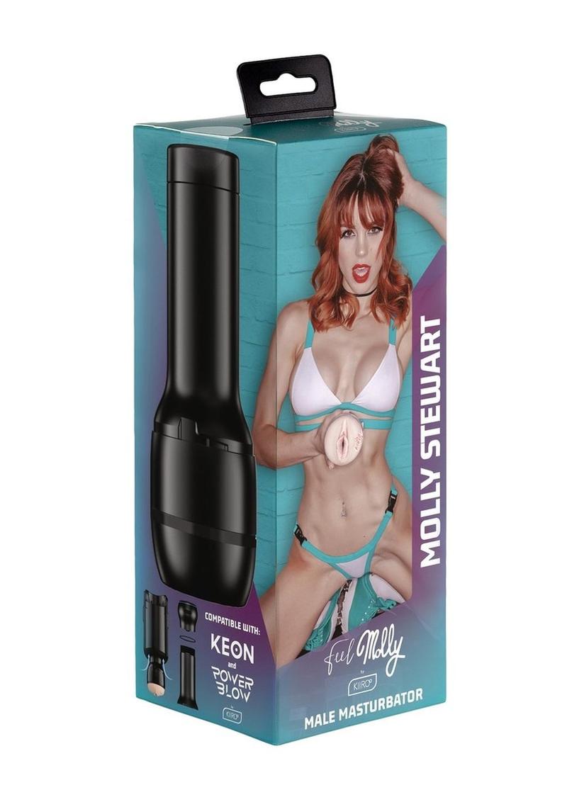 Kiiroo Feel Stars Collection Molly Stewart Pussy Stroker - Pbc - Vanilla