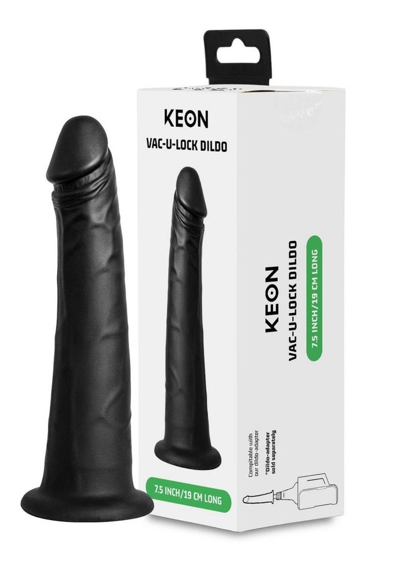 Kiiroo Vacuum Lock Dildo - Black