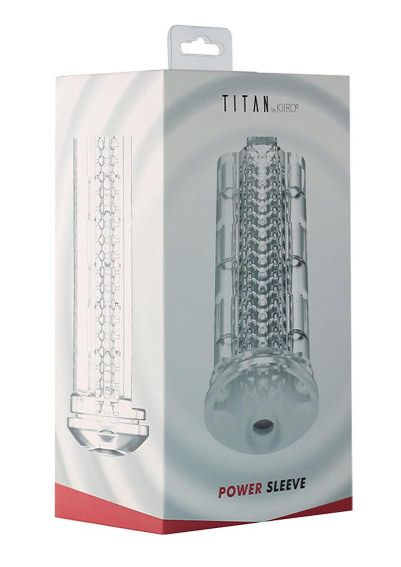 Kiiroo Titan Sleeve Power - Clear