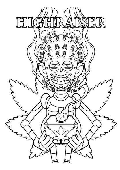 Killer Buds Coloring Book