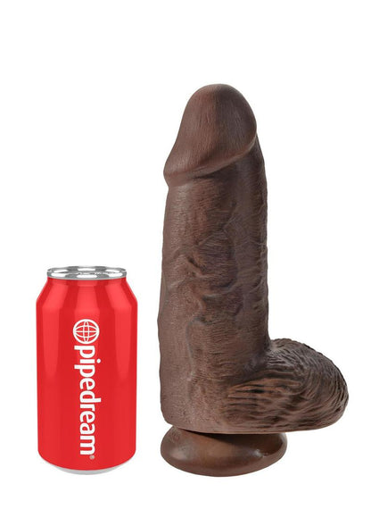 King Cock Chubby Dildo - Chocolate - 9in