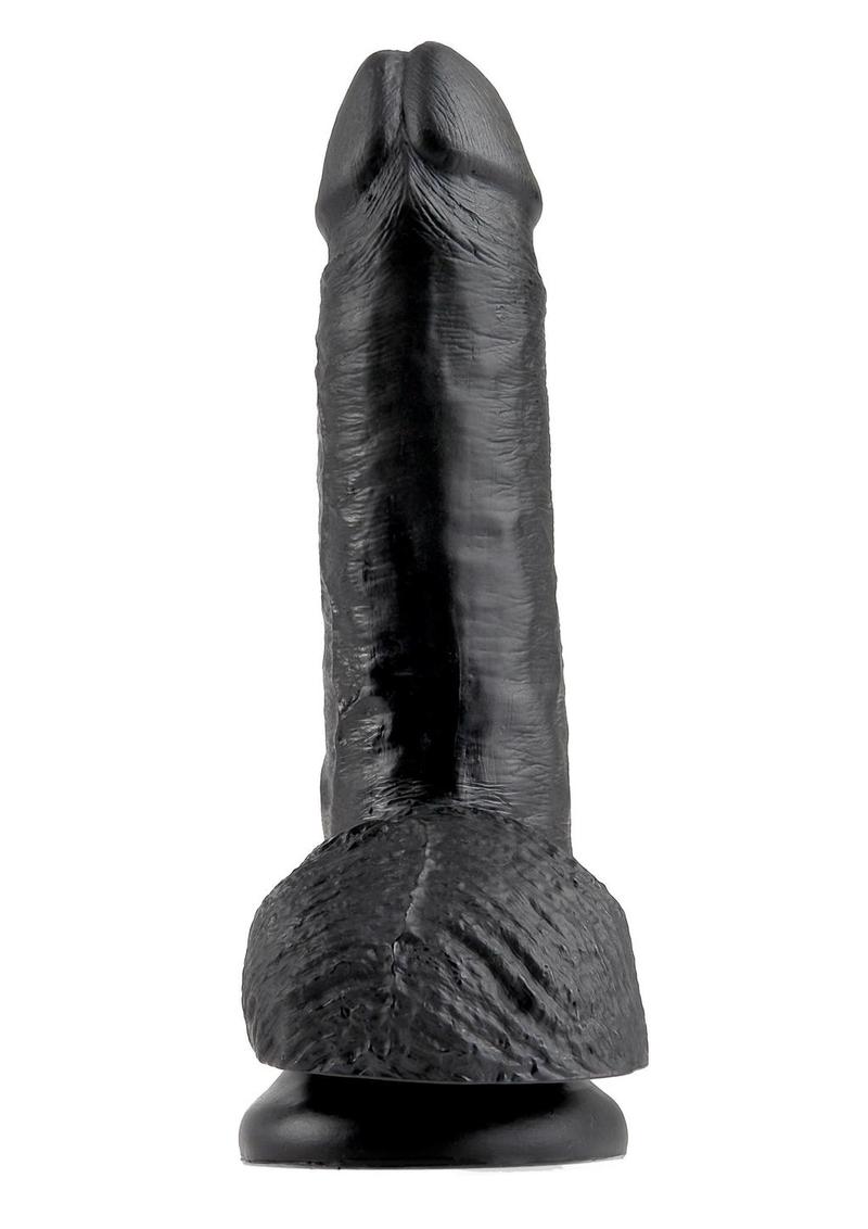 King Cock Dildo with Balls