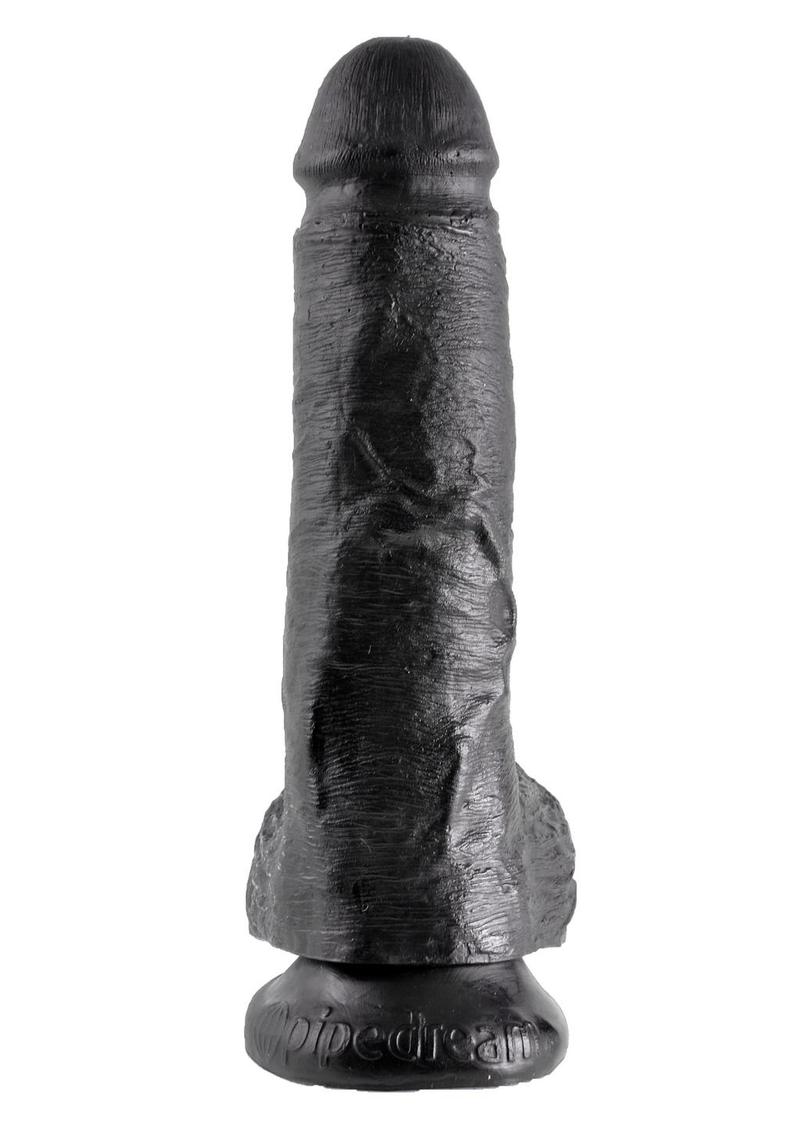 King Cock Dildo with Balls