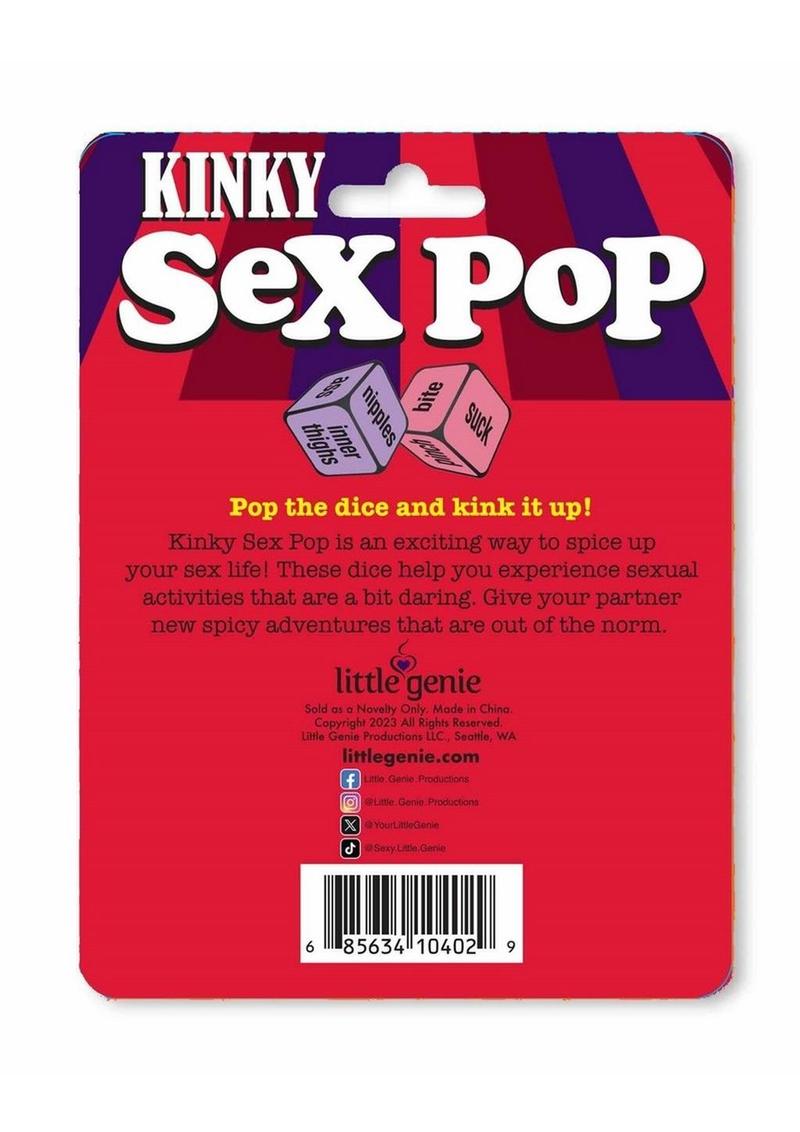 Kinky Sex Pop Dice Game