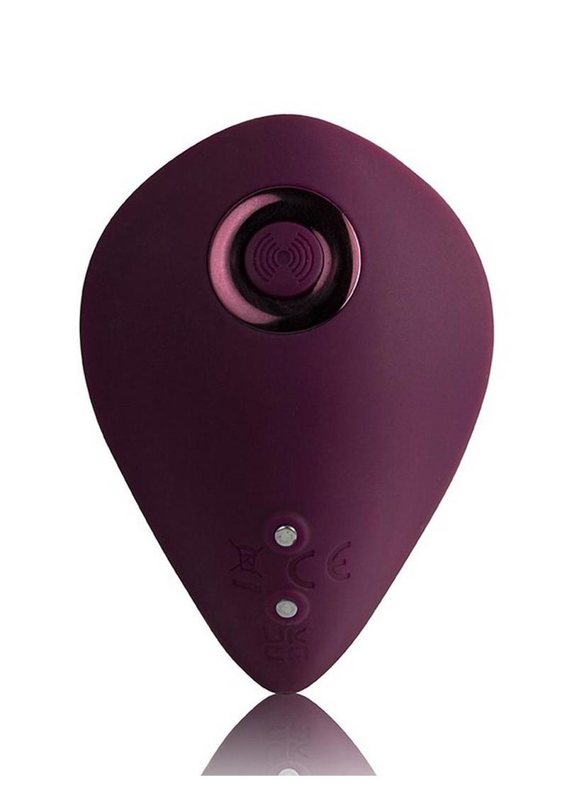 Knickerbocker Glory Rechargeable Silicone Clitoral Stimulator with Remote Control