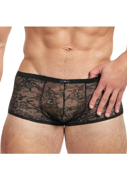 Lace King Lace Trunks - Black - Large/Medium