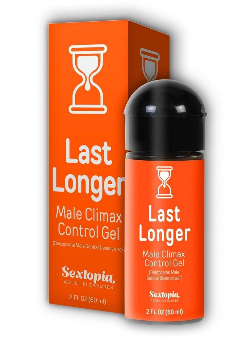 Last Longer Male Climax Control Gel 2oz Bottle