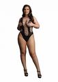 Le Desir Contrast Fence Net Teddy