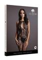 Le Desir Criss Cross Neck Bodystocking