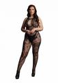 Le Desir Criss Cross Neck Bodystocking