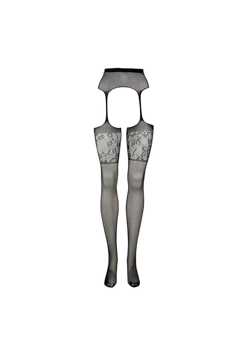 Le Desir Garterbelt Stocking with Lace Top