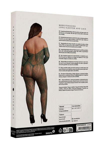 Le Desir Lace Long Sleeved Bodystocking