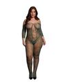 Le Desir Lace Long Sleeved Bodystocking