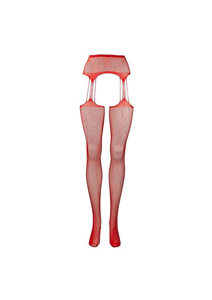 Le Desir Suspender Rhinestone Pantyhose