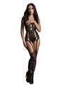 Le Desire Lace Suspender Bodystocking