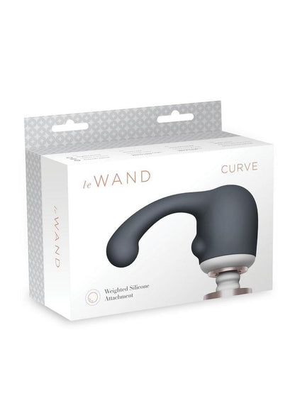 Le Wand Curve Weighted Silicone Attachment - Grey