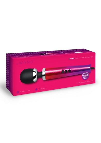 Le Wand Diecast Petite Plug-In Massager - Ombre - Multicolor