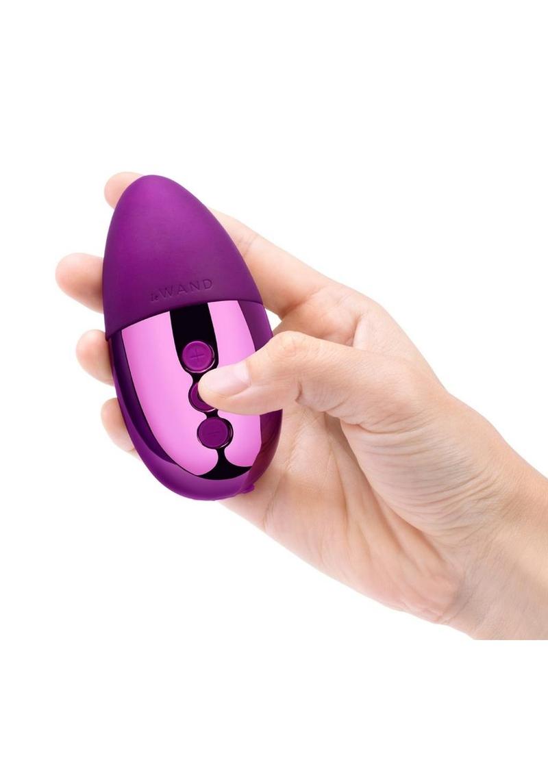 Le Wand Point Rechargeable Silicone Contoured Mini Vibrator