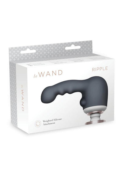 Le Wand Ripple Weighted Silicone Attachment - Grey