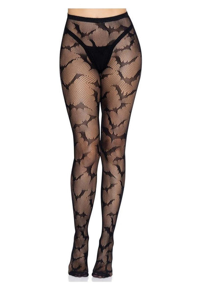 Leg Avenue Bar Net Tights - Black - One Size